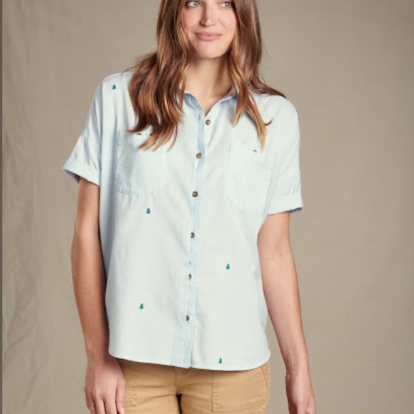 Toad&Co Tops - Toad & Co Indigo Wells Short Sleeve Shirt.